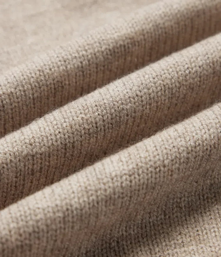 V Neck Long Sleeve Casual Sweater