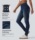Halara Flex High Waisted Casual Skinny Jeans with Pockets