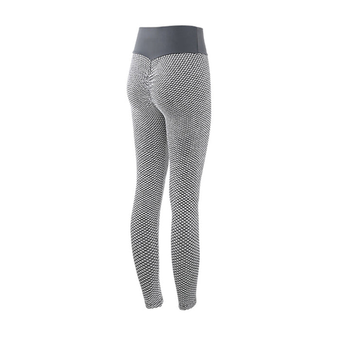 Madison | Seamless Honeycomb Scrunch Leggings, High Waist