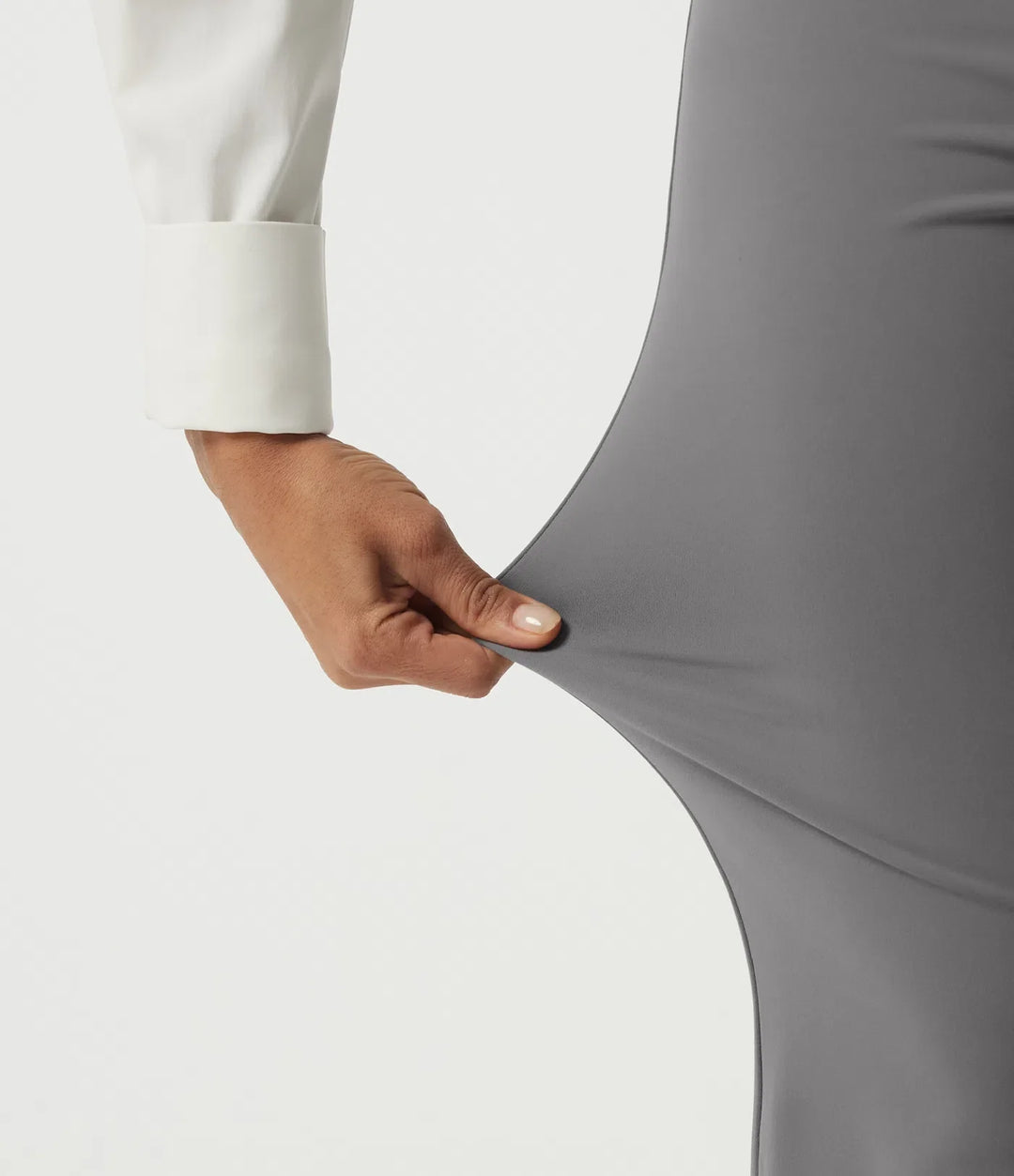 High Waisted Flare Fleece Work Pants with Pockets