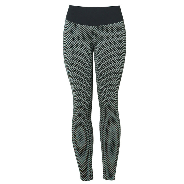 Madison | Seamless Honeycomb Scrunch Leggings, High Waist