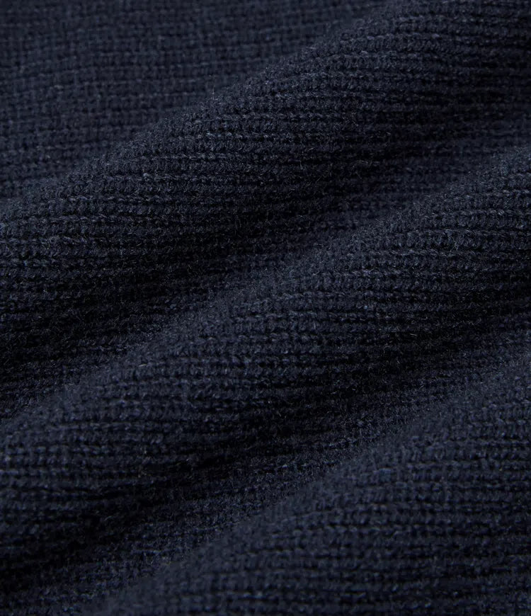 Mock Neck Batwing Long Sleeve Work Sweater
