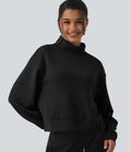 SpacerTek High Neck Long Sleeve Work Sweatshirt