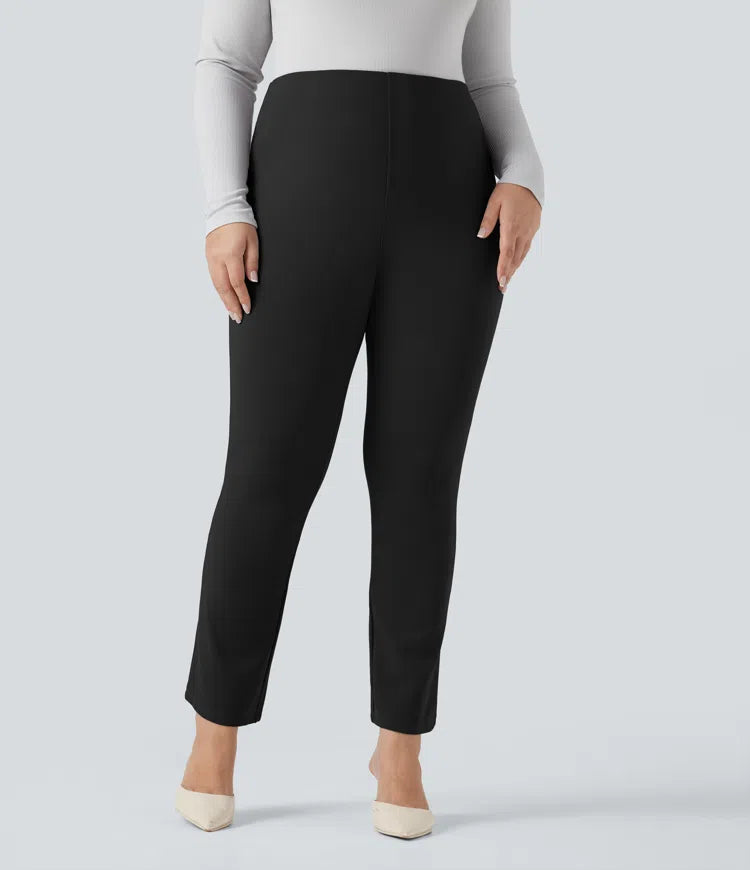 Halara Flex High Waisted Tapered Work Plus Size Pants with Pockets