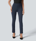 Halara Flex High Waisted Tummy Control Adjustable Hem Work 7/8 Pants