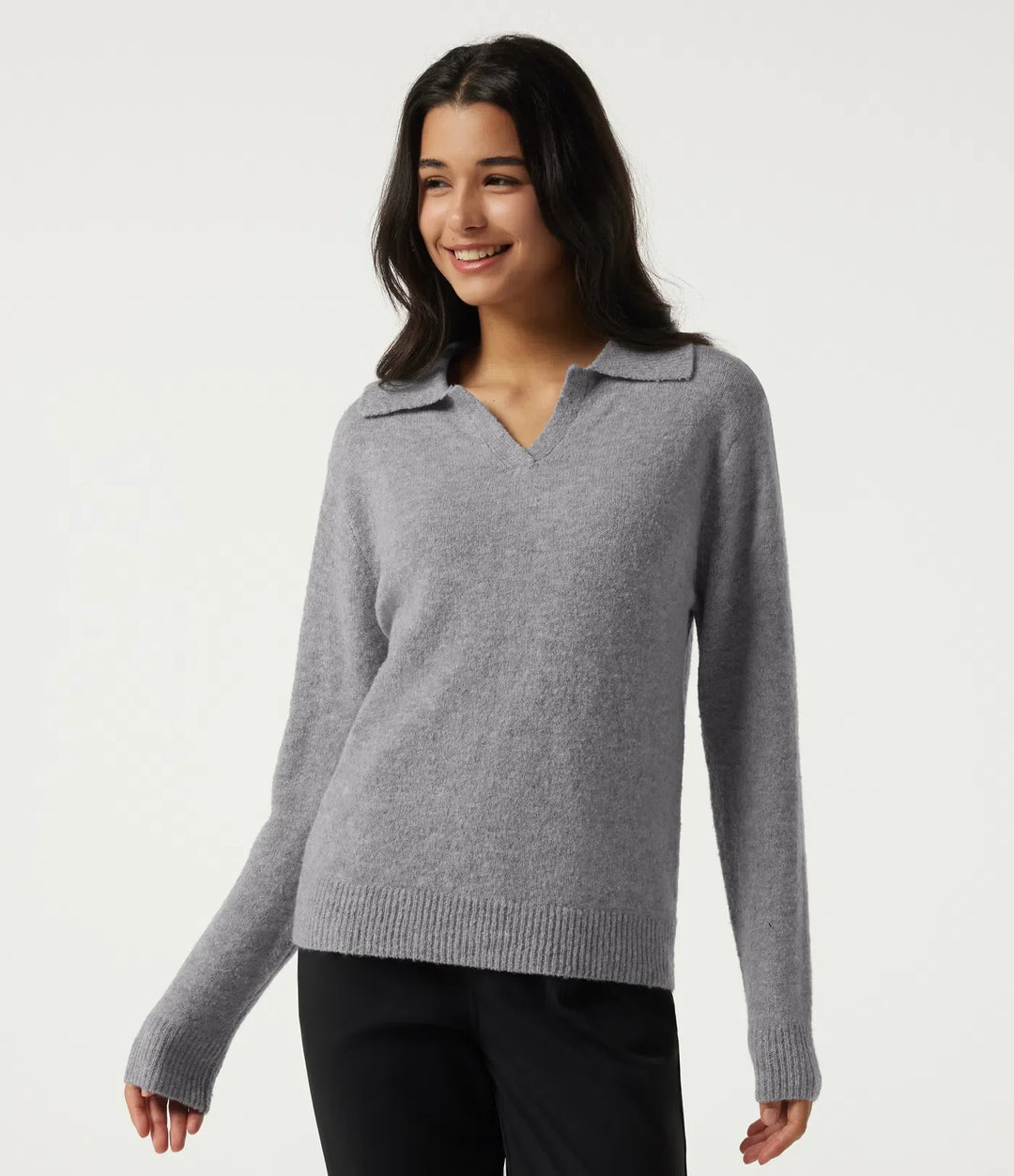 Polo Long Sleeve Work Sweater