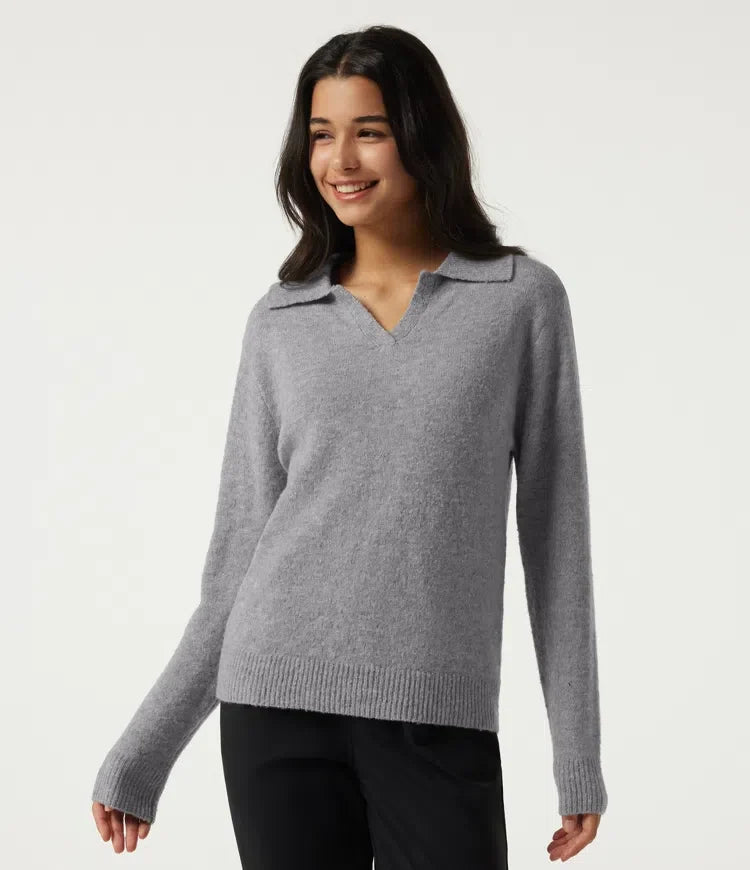 Polo Long Sleeve Work Sweater