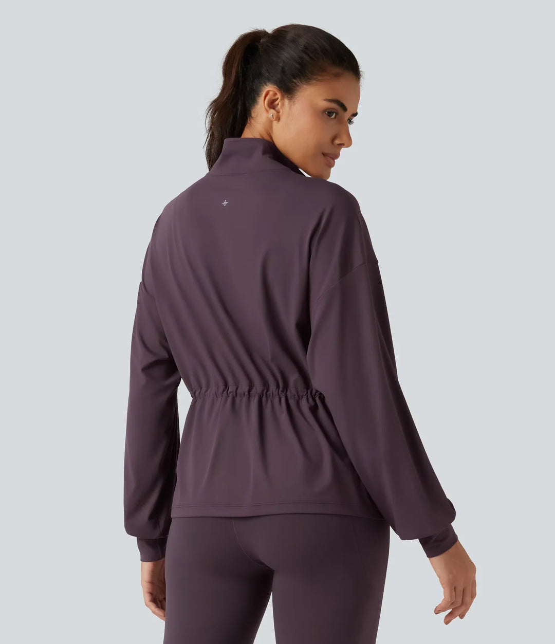 SoftlyZero High Neck Long Sleeve Yoga Jacket