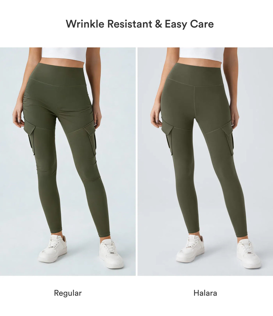 DayStretch High Waisted Cargo Pocket Skinny Yoga Leggings