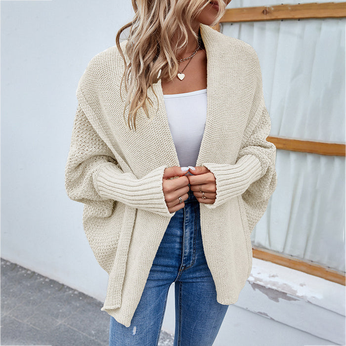 Peyton | Oversized Batwing Cardigan with Wide Shawl Collar