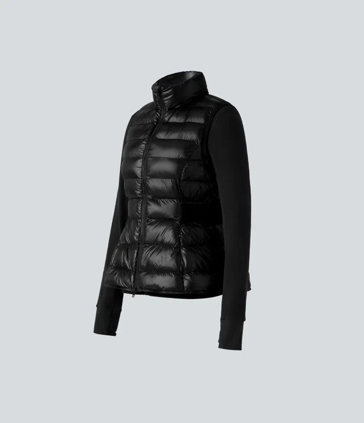 2-Piece Workout Padded Vest &amp; Jacket with Pockets