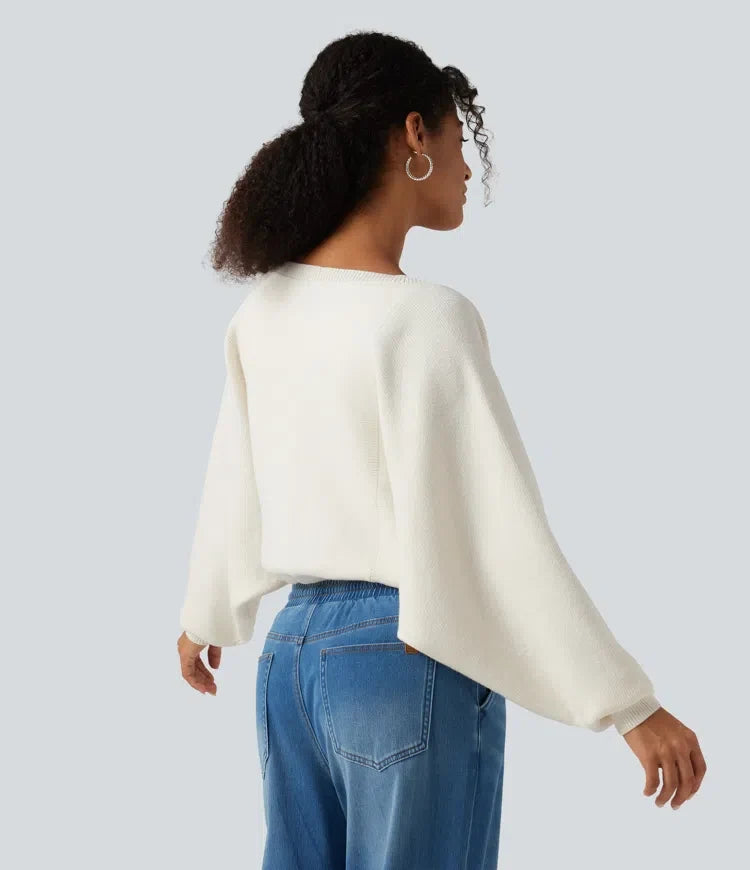 Long Sleeve Open Front Casual Cardigan