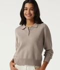 Polo Long Sleeve Work Sweater