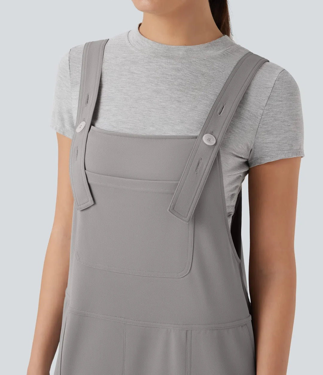 Halara Flex Crepe Casual Harem Overalls with Pockets