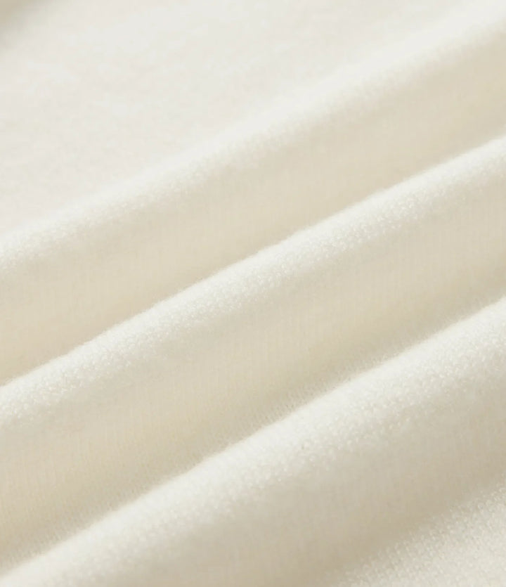 Round Neck Long Sleeve Casual Sweater with Pockets