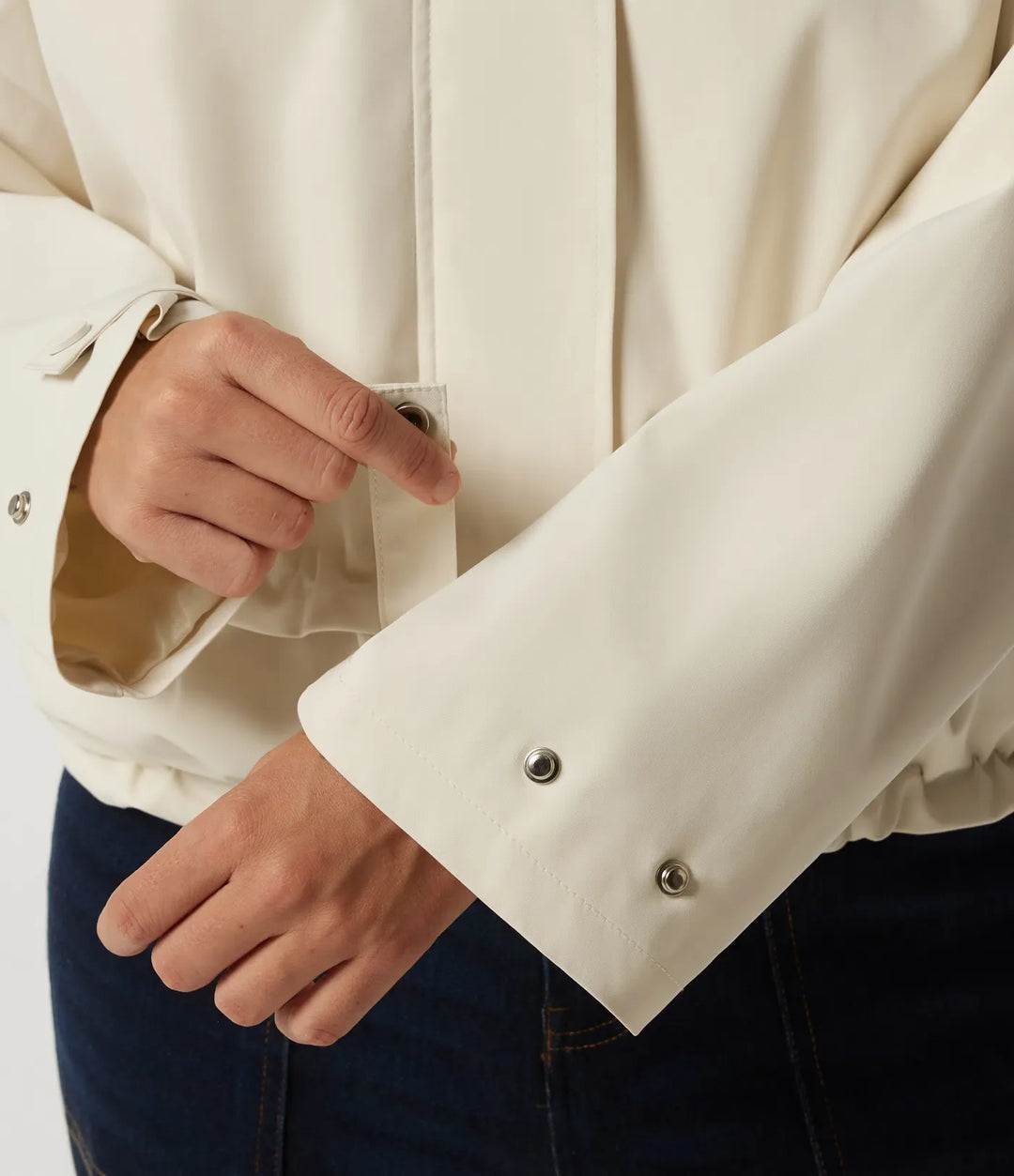 Hooded Long Sleeve Casual Jacket with Pockets