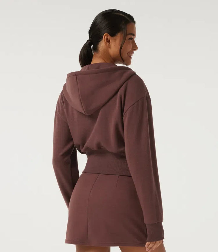 Hooded Long Sleeve Casual Sweatshirt