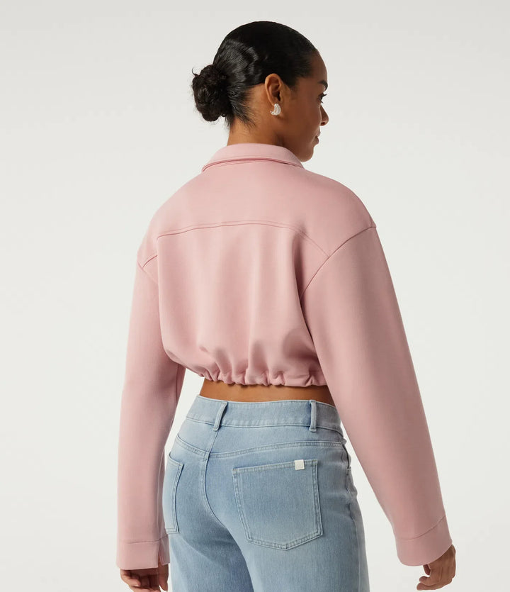 Long Sleeve Casual Shacket with Pockets