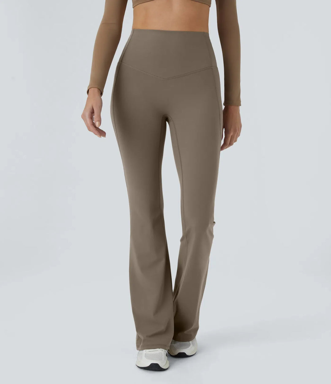 Halara UltraSculpt High Waisted Tummy Control Shaping Yoga Flare Leggings