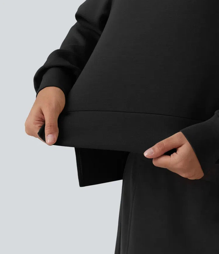 SpacerTek High Neck Long Sleeve Work Sweatshirt