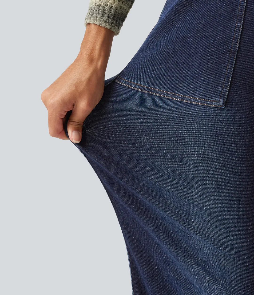 Halara Flex High Waisted Wide Leg Jeans with Pockets