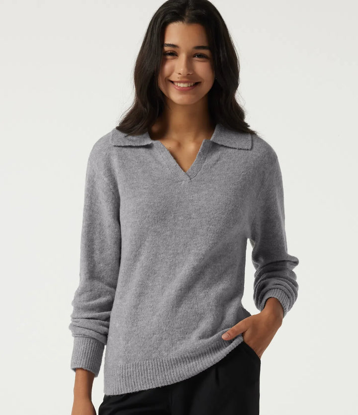 Polo Long Sleeve Work Sweater