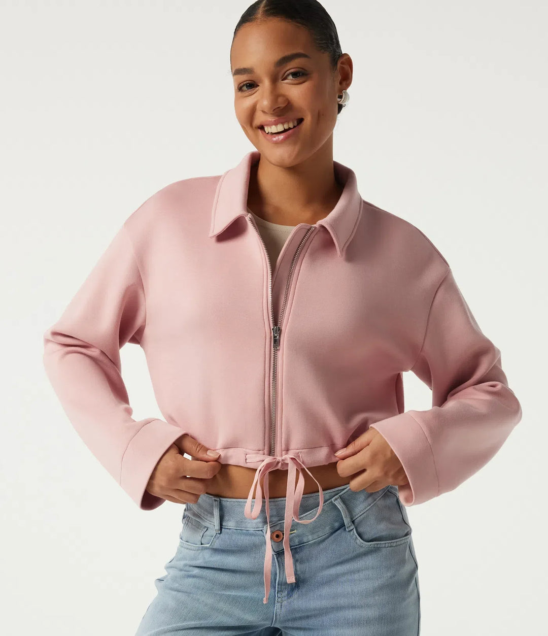 Long Sleeve Casual Shacket with Pockets