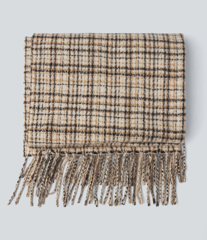 Classic Casual Plaid Scarf