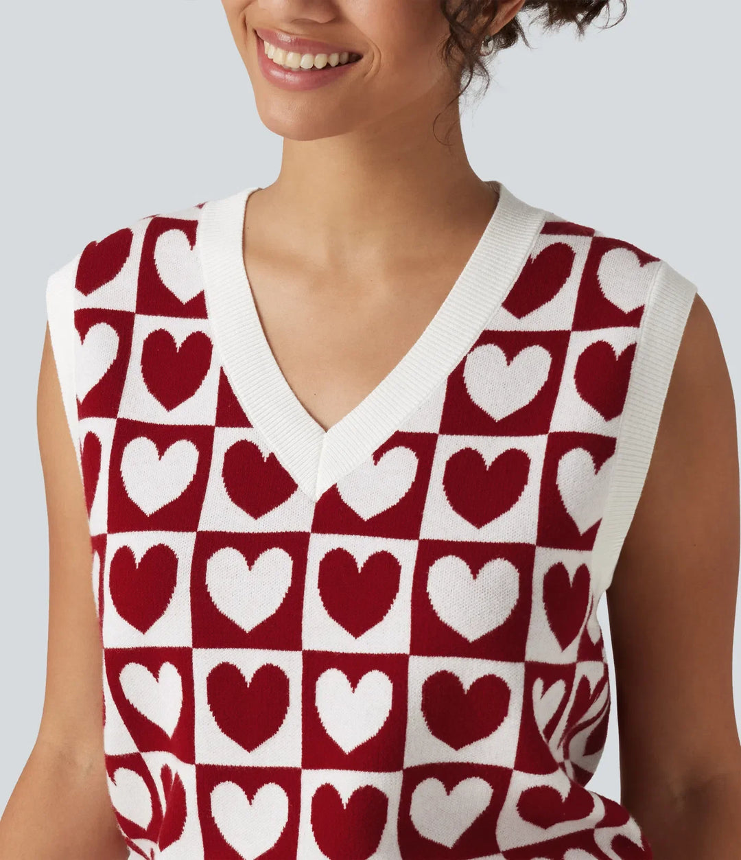 V Neck Casual Sweater Vests
