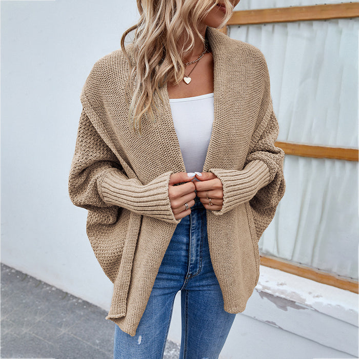 Peyton | Oversized Batwing Cardigan with Wide Shawl Collar