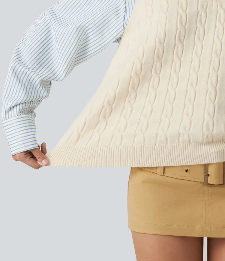 V Neck Casual Sweater Vest