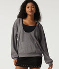 Hooded Long Sleeve Casual Pullover Sweatshirt with Pockets