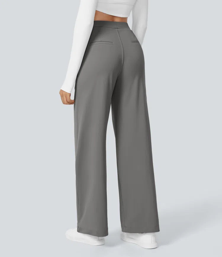 Halara Flex DayStretch High Waisted Pocket Straight Leg Work Pants