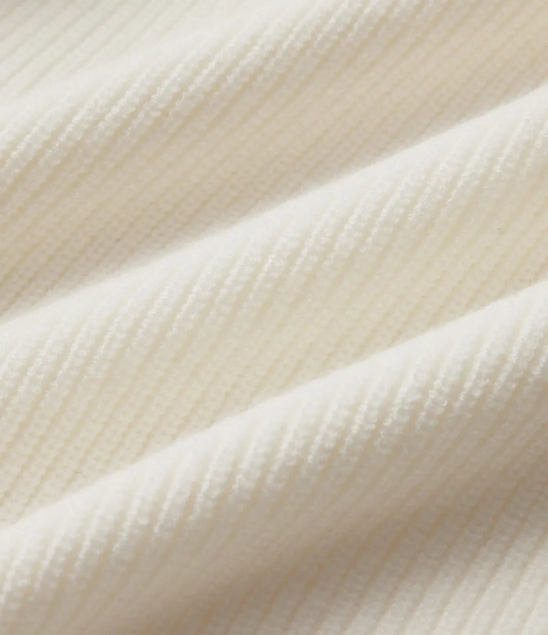 Round Neck Long Sleeve Rolled Hem Work Sweater