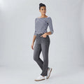 Halara Flex High Waisted Pockets Washed Casual Bootcut Jeans