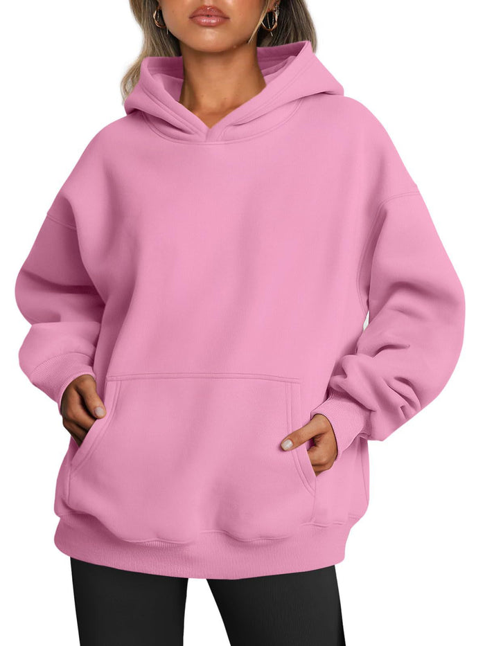 Avery | Oversized Fleece Lined Hoodie with Kangaroo Pocket