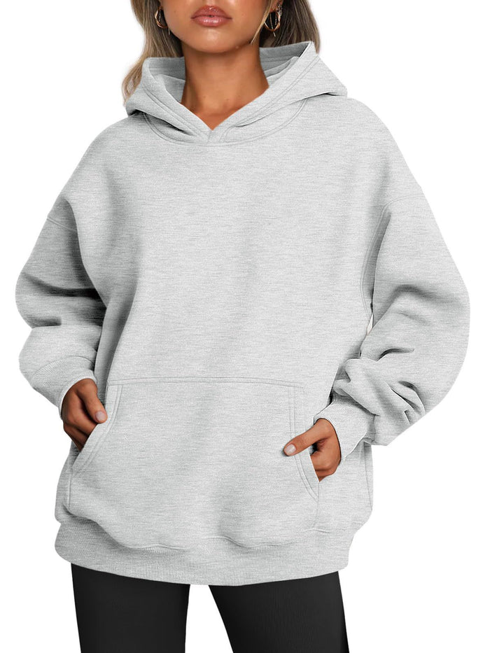 Avery | Oversized Fleece Lined Hoodie with Kangaroo Pocket